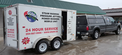 Jetting Mobile Steam Cleaning